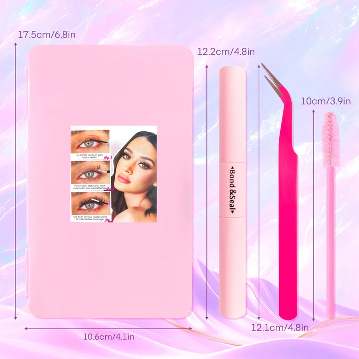 DIY Cluster Lash Extension Kit