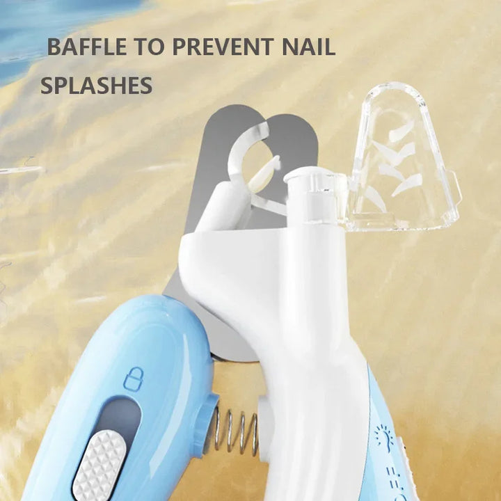 Professional LED Pet Nail Clippers - Safe Grooming Trimmer