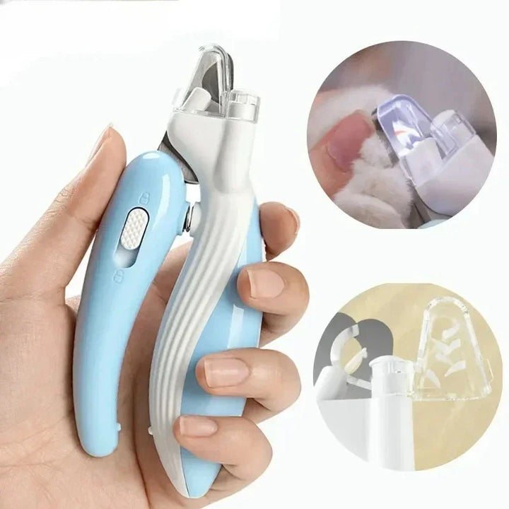 Professional LED Pet Nail Clippers - Safe Grooming Trimmer