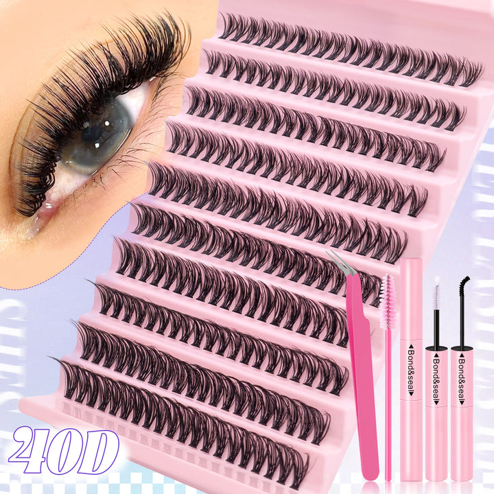 DIY Cluster Lash Extension Kit