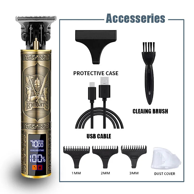 Professional Hair Styling Kit T9 Electric Hair Trimmer