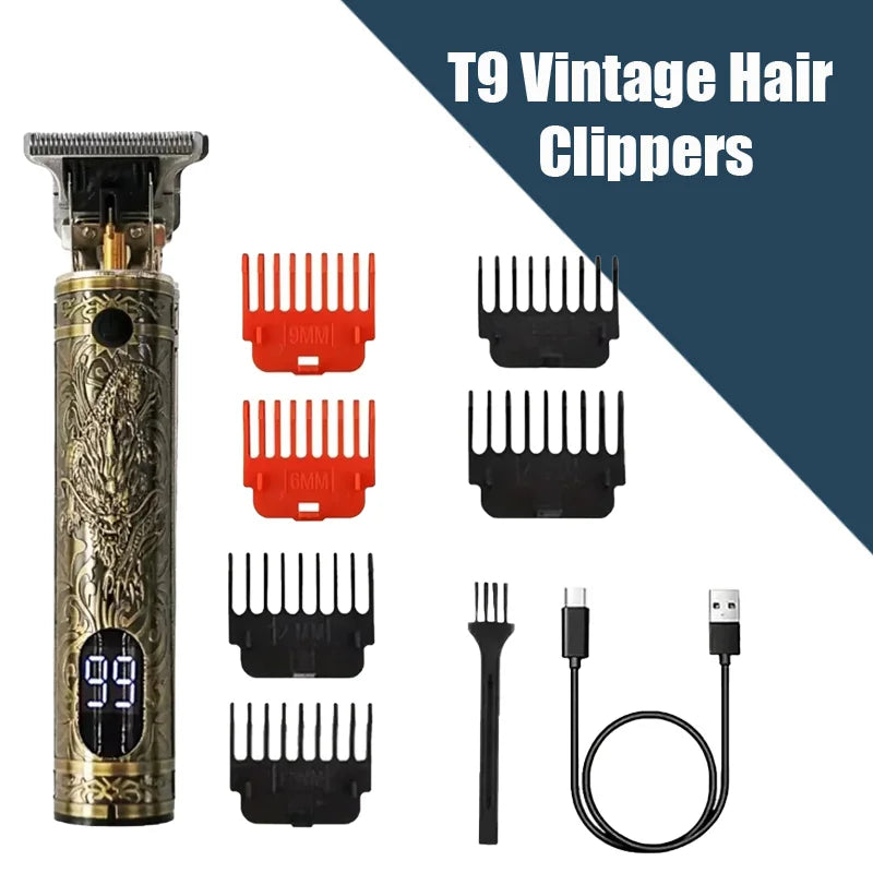 Professional Hair Styling Kit T9 Electric Hair Trimmer