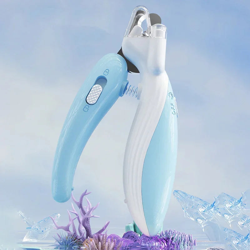 Professional LED Pet Nail Clippers - Safe Grooming Trimmer