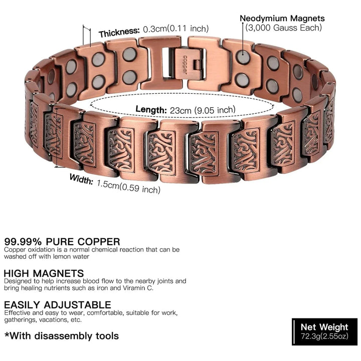 Magnetic Copper Bracelet