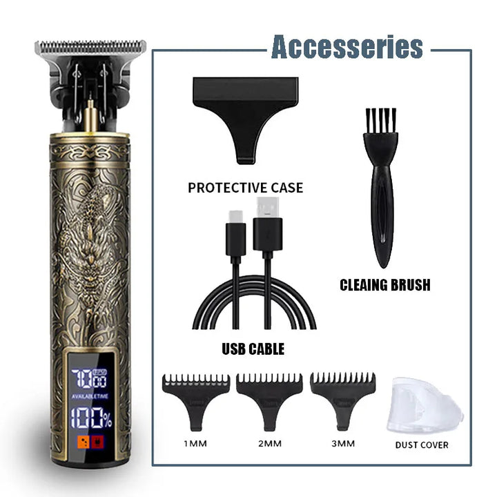 Professional Hair Styling Kit T9 Electric Hair Trimmer