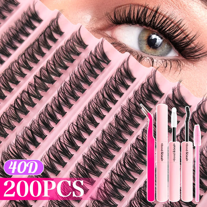 DIY Cluster Lash Extension Kit
