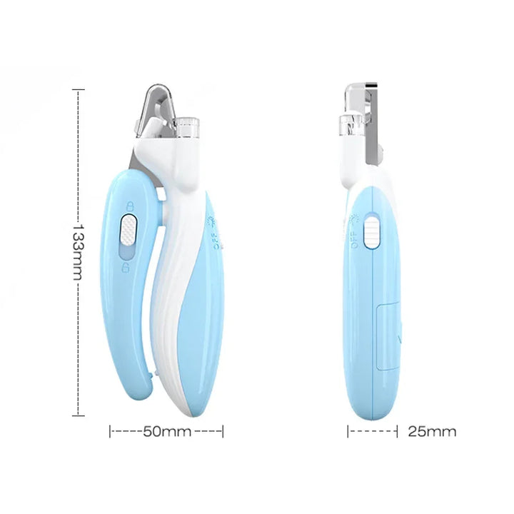 Professional LED Pet Nail Clippers - Safe Grooming Trimmer