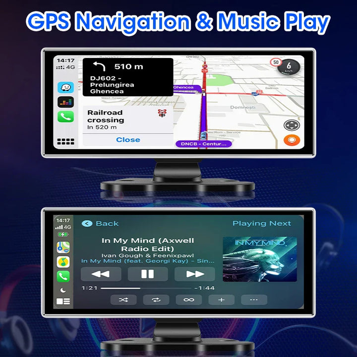 11.26 inch Wireless CarPlay Dash Cam